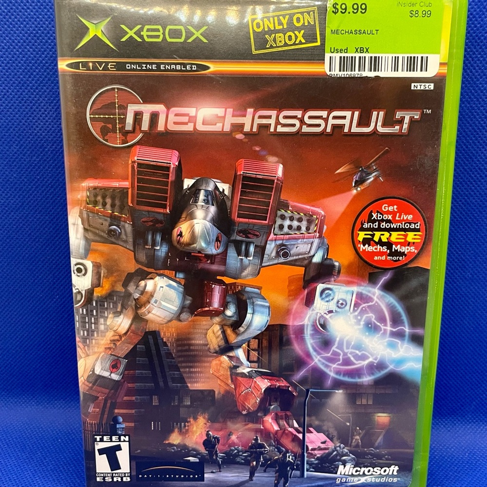 MechAssualt for the Original XBOX